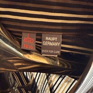 Haupt Germany Striped Shirt